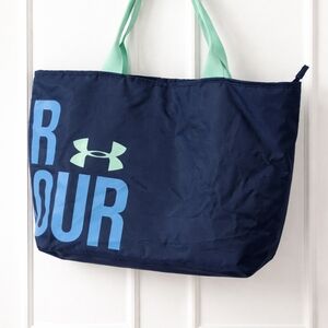 Under Armour Navy and Mint Tote Bag